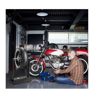 Φορητός Ζυγοσταθμιστής Τροχών για Μηχανές και Ποδήλατα Costway TL31130 Φορητός Ζυγοσταθμιστής Τροχών για Μηχανές και Ποδήλατα Costway TL31130