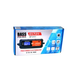 Φορτιστής Μπαταρίας Αυτοκινήτου 6/12 V 6 A Bass Polska BP-6701
