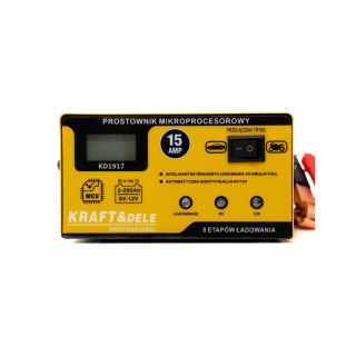 Φορτιστής Μπαταρίας Αυτοκινήτου με Μικροεπεξεργαστή 6/12 V 15 A Kra... Φορτιστής Μπαταρίας Αυτοκινήτου με Μικροεπεξεργαστή 6/12 V 15 A Kra...