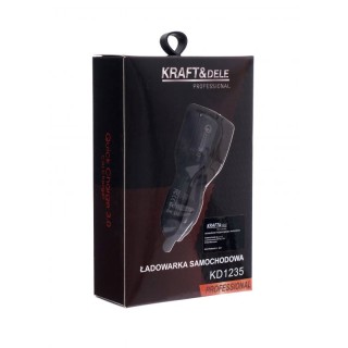 Φορτιστής Αυτοκινήτου με 1 Θύρα USB 3.1A και 1 USB QC 3.0 Kraft&Del... Φορτιστής Αυτοκινήτου με 1 Θύρα USB 3.1A και 1 USB QC 3.0 Kraft&Del...
