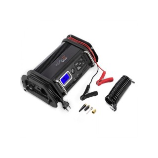 Φορτιστής Μπαταρίας Αυτοκινήτου 6/12V 10A με Φακό και Συμπιεστή Αέρ... Φορτιστής Μπαταρίας Αυτοκινήτου 6/12V 10A με Φακό και Συμπιεστή Αέρ...