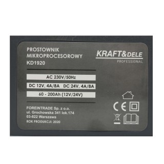 Φορτιστής Μπαταρίας Αυτοκινήτου με Μικροεπεξεργαστή 12/24 V 4/8 A K... Φορτιστής Μπαταρίας Αυτοκινήτου με Μικροεπεξεργαστή 12/24 V 4/8 A K...