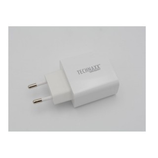 Φορτιστής Πρίζας Γρήγορης Φόρτισης USB TYPE-A 18 W Technaxx TX-197 Φορτιστής Πρίζας Γρήγορης Φόρτισης USB TYPE-A 18 W Technaxx TX-197