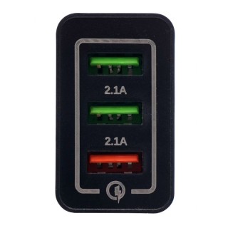 Φορτιστής Πρίζας με 2 Θύρες USB 2.1A και 1 USB QC 3.0 Kraft&Dele KD... Φορτιστής Πρίζας με 2 Θύρες USB 2.1A και 1 USB QC 3.0 Kraft&Dele KD...