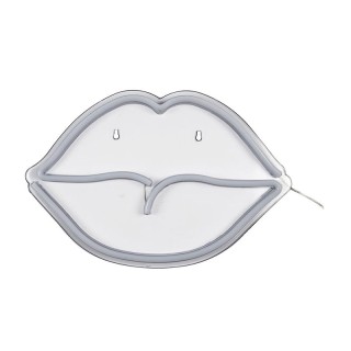 Διακοσμητικό Φωτιστικό Neon Mouth 43 x 2 x 28 cm Home Deco Factory ... Διακοσμητικό Φωτιστικό Neon Mouth 43 x 2 x 28 cm Home Deco Factory ...