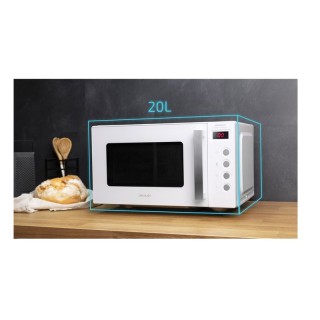 Φούρνος Μικροκυμάτων 20 Lt 700 W Χρώματος Λευκό Cecotec GrandHeat 2... Φούρνος Μικροκυμάτων 20 Lt 700 W Χρώματος Λευκό Cecotec GrandHeat 2...