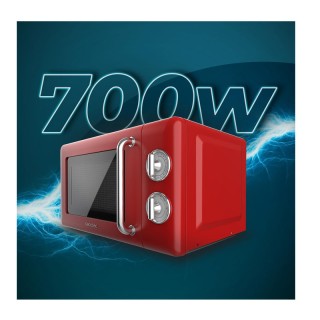 Φούρνος Μικροκυμάτων 20 Lt 700 W Cecotec ProClean 3010 Retro Red CE... Φούρνος Μικροκυμάτων 20 Lt 700 W Cecotec ProClean 3010 Retro Red CE...