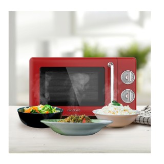 Φούρνος Μικροκυμάτων 20 Lt 700 W Cecotec ProClean 3010 Retro Red CE... Φούρνος Μικροκυμάτων 20 Lt 700 W Cecotec ProClean 3010 Retro Red CE...