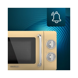 Φούρνος Μικροκυμάτων 20 Lt 700 W Cecotec ProClean 3010 Retro Yellow... Φούρνος Μικροκυμάτων 20 Lt 700 W Cecotec ProClean 3010 Retro Yellow...