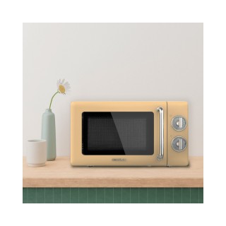 Φούρνος Μικροκυμάτων 20 Lt 700 W Cecotec ProClean 3010 Retro Yellow... Φούρνος Μικροκυμάτων 20 Lt 700 W Cecotec ProClean 3010 Retro Yellow...