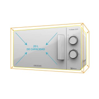 Φούρνος Μικροκυμάτων 20 Lt 700 W Cecotec ProClean 3020 CEC-01520