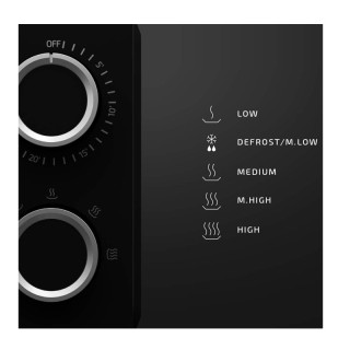 Φούρνος Μικροκυμάτων 20 Lt 700 W Cecotec ProClean 3030 Black CEC-01524 Φούρνος Μικροκυμάτων 20 Lt 700 W Cecotec ProClean 3030 Black CEC-01524