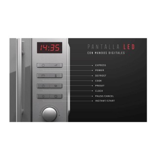 Φούρνος Μικροκυμάτων 20 Lt 700 W Cecotec ProClean 5020 Mirror CEC-0...