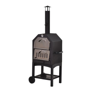 Φούρνος Πίτσας Εξωτερικού Χώρου με Κάρβουνο 50 x 36 x 160 cm Outsun... Φούρνος Πίτσας Εξωτερικού Χώρου με Κάρβουνο 50 x 36 x 160 cm Outsun...