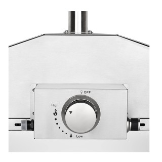 Φούρνος Πίτσας Αερίου Εξωτερικού Χώρου 53 x 70.5 x 63 cm H.Koenig G...