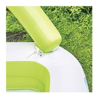 Φουσκωτή Παιδική Πισίνα με Αφαιρούμενο Φουσκωτό Σκίαστρο 145 x 145 ... Φουσκωτή Παιδική Πισίνα με Αφαιρούμενο Φουσκωτό Σκίαστρο 145 x 145 ...