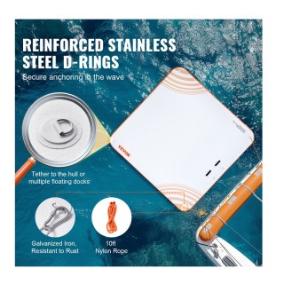 Φουσκωτή Πλωτή Πλατφόρμα με Σκάλα και Αντλία Φουσκώματος 2.13 x 2.1... Φουσκωτή Πλωτή Πλατφόρμα με Σκάλα και Αντλία Φουσκώματος 2.13 x 2.1...