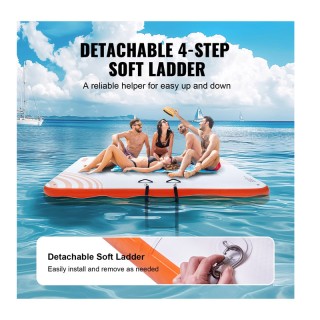 Φουσκωτή Πλωτή Πλατφόρμα με Σκάλα και Αντλία Φουσκώματος 2.13 x 2.1... Φουσκωτή Πλωτή Πλατφόρμα με Σκάλα και Αντλία Φουσκώματος 2.13 x 2.1...