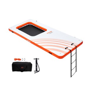 Φουσκωτή Πλωτή Πλατφόρμα με Σκάλα και Αντλία Φουσκώματος 4.57 x 1.9... Φουσκωτή Πλωτή Πλατφόρμα με Σκάλα και Αντλία Φουσκώματος 4.57 x 1.9...