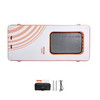 Φουσκωτή Πλωτή Πλατφόρμα με Σκάλα και Αντλία Φουσκώματος 4.57 x 1.9... Φουσκωτή Πλωτή Πλατφόρμα με Σκάλα και Αντλία Φουσκώματος 4.57 x 1.9...