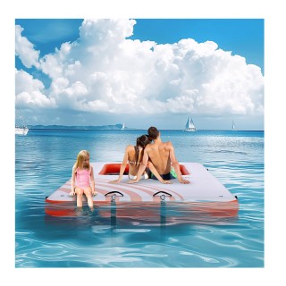 Φουσκωτή Πλωτή Πλατφόρμα με Σκάλα και Αντλία Φουσκώματος 4.57 x 1.9... Φουσκωτή Πλωτή Πλατφόρμα με Σκάλα και Αντλία Φουσκώματος 4.57 x 1.9...