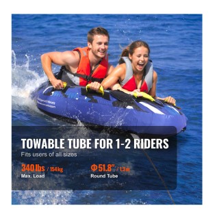 Φουσκωτό Ρυμουλκούμενο Θαλάσσιο Παιχνίδι 2 Ατόμων 1315 mm VEVOR CQT...