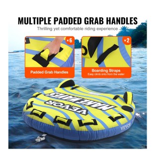 Φουσκωτό Ρυμουλκούμενο Θαλάσσιο Παιχνίδι 3 Ατόμων 1580 mm VEVOR CQT... Φουσκωτό Ρυμουλκούμενο Θαλάσσιο Παιχνίδι 3 Ατόμων 1580 mm VEVOR CQT...