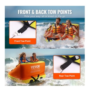 Φουσκωτό Ρυμουλκούμενο Θαλάσσιο Παιχνίδι Καναπές 2 Ατόμων 1625 x 15...