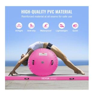 Φουσκωτό Στρώμα Γυμναστικής με Κύλινδρο Αέρα και Αντλία Αέρος 1010 ...