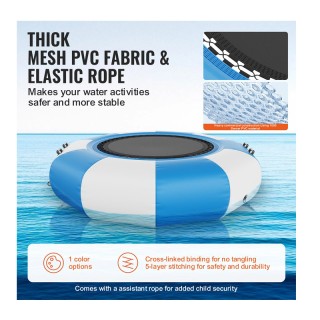 Φουσκωτό Τραμπολίνο Νερού 2000 mm 136 Kg VEVOR BTKSSBCBTK076SQ52V2