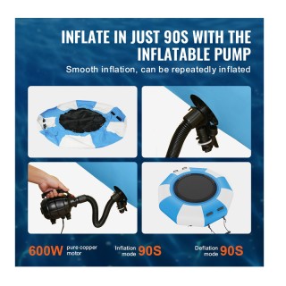 Φουσκωτό Τραμπολίνο Νερού 2000 mm 136 Kg VEVOR BTKSSBCBTK076SQ52V2 Φουσκωτό Τραμπολίνο Νερού 2000 mm 136 Kg VEVOR BTKSSBCBTK076SQ52V2