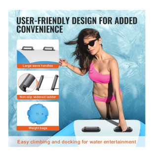 Φουσκωτό Τραμπολίνο Νερού 2000 mm 136 Kg VEVOR BTKSSBCBTK076SQ52V2 Φουσκωτό Τραμπολίνο Νερού 2000 mm 136 Kg VEVOR BTKSSBCBTK076SQ52V2