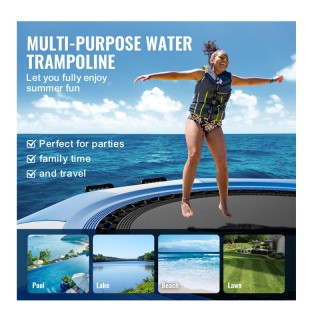 Φουσκωτό Τραμπολίνο Νερού 2000 mm 136 Kg VEVOR BTKSSBCBTK076SQ52V2 Φουσκωτό Τραμπολίνο Νερού 2000 mm 136 Kg VEVOR BTKSSBCBTK076SQ52V2