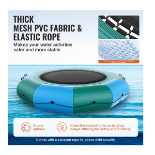 Φουσκωτό Τραμπολίνο Νερού 3100 mm 185 Kg VEVOR BTKSSBCLLS10T79VOV2 Φουσκωτό Τραμπολίνο Νερού 3100 mm 185 Kg VEVOR BTKSSBCLLS10T79VOV2