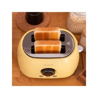 Φρυγανιέρα Cecotec ClassicToast 8000 Double Χρώματος Κίτρινο CEC-03107 Φρυγανιέρα Cecotec ClassicToast 8000 Double Χρώματος Κίτρινο CEC-03107