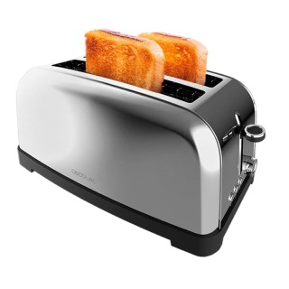 Φρυγανιέρα 2 Θέσεων 1500 W Cecotec Toastin time 1500 Inox CEC-04841 Φρυγανιέρα 2 Θέσεων 1500 W Cecotec Toastin time 1500 Inox CEC-04841