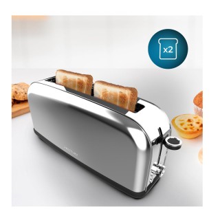 Φρυγανιέρα 850 W Cecotec Toastin time 850 Inox Long Lite CEC-04839 Φρυγανιέρα 850 W Cecotec Toastin time 850 Inox Long Lite CEC-04839