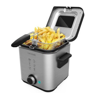 Φριτέζα με Φίλτρο Καθαρισμού Λαδιού 1.5 Lt 900 W Cecotec CleanFry A... Φριτέζα με Φίλτρο Καθαρισμού Λαδιού 1.5 Lt 900 W Cecotec CleanFry A...