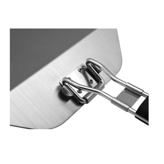 Φτυάρι Πίτσας από Ανοξείδωτο Ατσάλι με Πτυσσόμενη Λαβή 25 x 24 cm A... Φτυάρι Πίτσας από Ανοξείδωτο Ατσάλι με Πτυσσόμενη Λαβή 25 x 24 cm A...