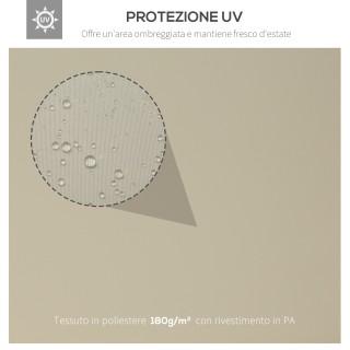 Outsunny Αδιάβροχη Ανταλλακτική Στέγη για Double Roof Garden Gazebo... Outsunny Αδιάβροχη Ανταλλακτική Στέγη για Double Roof Garden Gazebo...