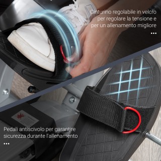 Κωπηλατομηχανή HOMCOM με 12 αντιστάσεις με ψηφιακή οθόνη και κατασκ... Κωπηλατομηχανή HOMCOM με 12 αντιστάσεις με ψηφιακή οθόνη και κατασκ...