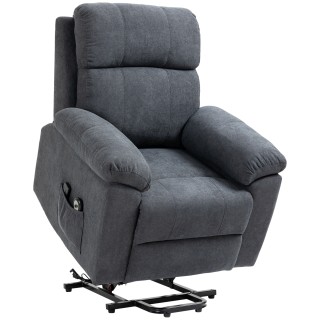 HOMCOM Lift Chair ανακλινόμενη έως 135° με 8 σημεία μασάζ, τηλεχειρ... HOMCOM Lift Chair ανακλινόμενη έως 135° με 8 σημεία μασάζ, τηλεχειρ...