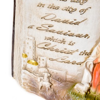 Χριστουγεννιάτικη Διακοσμητική 3D Φάτνη Βιβλίο 21.5 x 9.5 x 14 cm H...