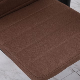 Σετ Μεταλλικές Καρέκλες με Υφασμάτινη Επένδυση 41 x 50 x 97 cm 4 τμ... Σετ Μεταλλικές Καρέκλες με Υφασμάτινη Επένδυση 41 x 50 x 97 cm 4 τμ...