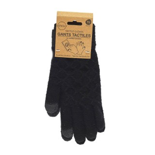 Γάντια για Οθόνη Αφής Χρώματος Μαύρο Sensly TX0034-Black Γάντια για Οθόνη Αφής Χρώματος Μαύρο Sensly TX0034-Black