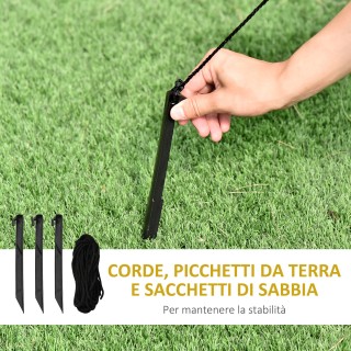 Φουσκωτός Άγιος Βασίλης με Ενσωματωμένα φωτάκια LED HOMCOM 844-404V90 Φουσκωτός Άγιος Βασίλης με Ενσωματωμένα φωτάκια LED HOMCOM 844-404V90