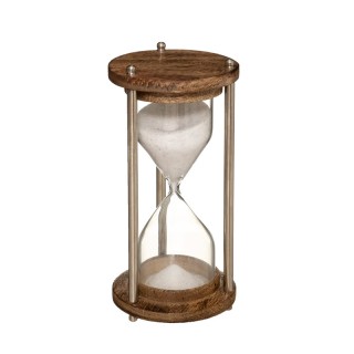 Γυάλινη Κλεψύδρα με Ξύλινη Βάση 8 x 8 x 16 cm Atmosphera 173482 Γυάλινη Κλεψύδρα με Ξύλινη Βάση 8 x 8 x 16 cm Atmosphera 173482