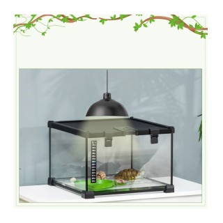 Γυάλινο Ενυδρείο για Ερπετά Terrarium 30 x 30 x 20 cm PawHut D40-015