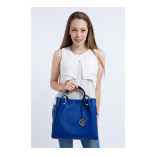 Γυναικεία Τσάντα Χειρός Χρώματος Μπλε Beverly Hills Polo Club 396 6... Γυναικεία Τσάντα Χειρός Χρώματος Μπλε Beverly Hills Polo Club 396 6...