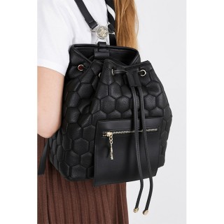 Γυναικεία Τσάντα Πλάτης Χρώματος Μαύρο Beverly Hills 711 657BHP0813 Γυναικεία Τσάντα Πλάτης Χρώματος Μαύρο Beverly Hills 711 657BHP0813